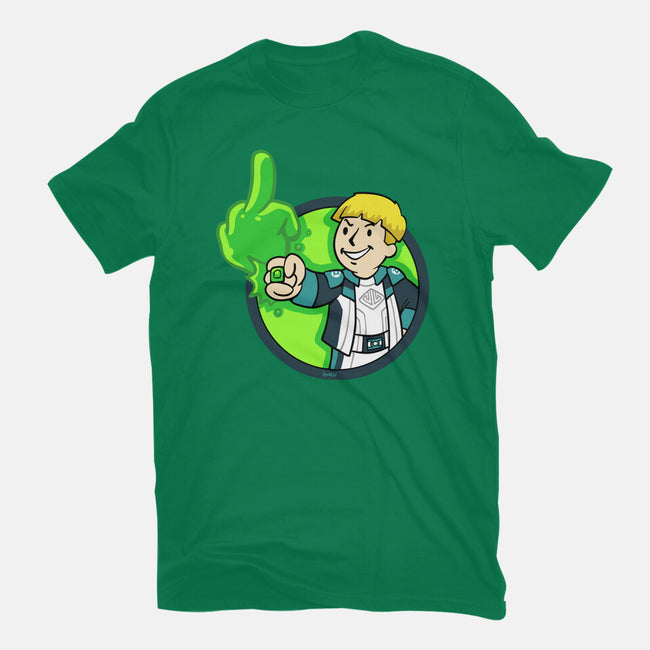 Green Boy-Womens-Fitted-Tee-Andriu
