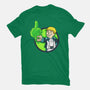 Green Boy-Womens-Fitted-Tee-Andriu