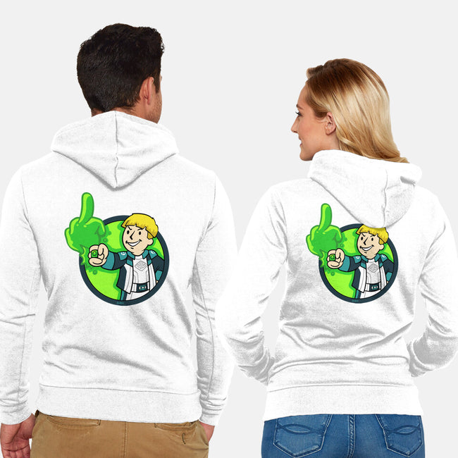 Green Boy-Unisex-Zip-Up-Sweatshirt-Andriu