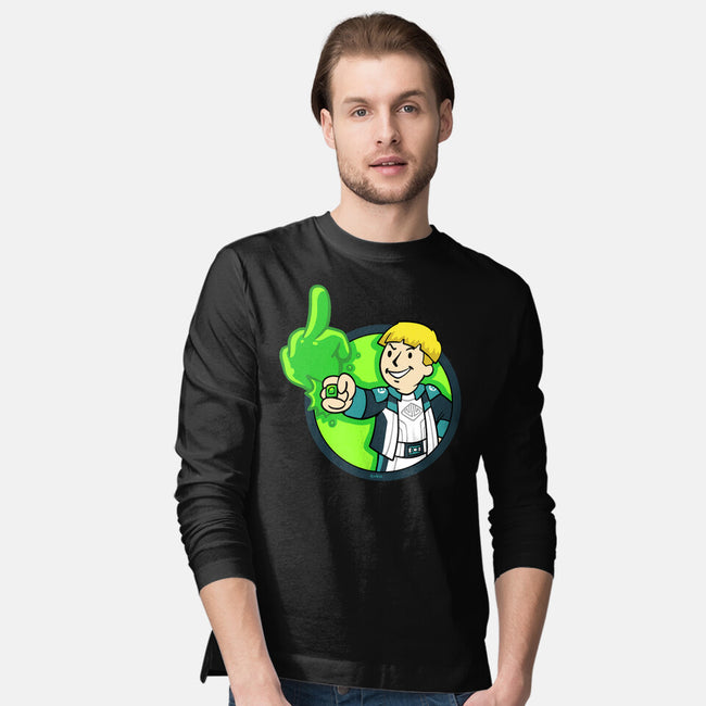 Green Boy-Mens-Long Sleeved-Tee-Andriu