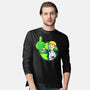 Green Boy-Mens-Long Sleeved-Tee-Andriu