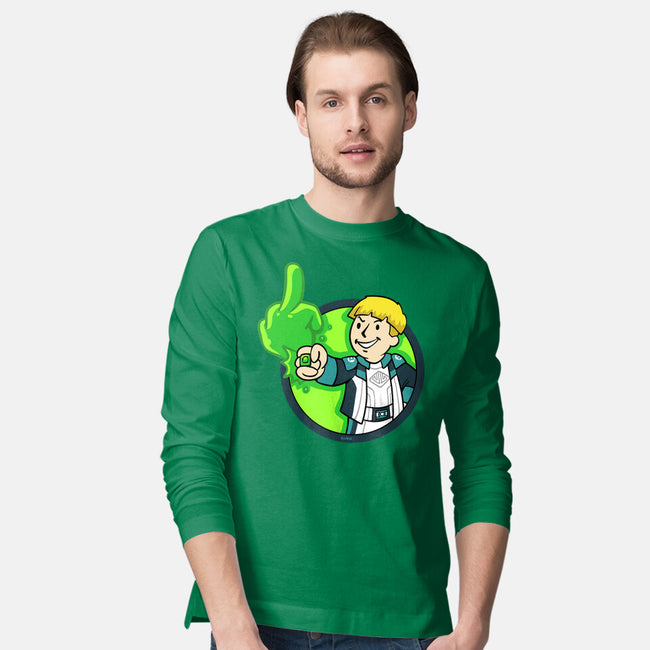 Green Boy-Mens-Long Sleeved-Tee-Andriu