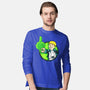 Green Boy-Mens-Long Sleeved-Tee-Andriu