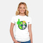 Green Boy-Womens-Fitted-Tee-Andriu