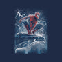 The Spider Over The City-Mens-Premium-Tee-zascanauta