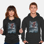 The Spider Over The City-Unisex-Pullover-Sweatshirt-zascanauta