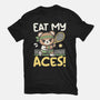 Eat My Aces-Womens-Basic-Tee-NemiMakeit