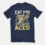 Eat My Aces-Womens-Basic-Tee-NemiMakeit