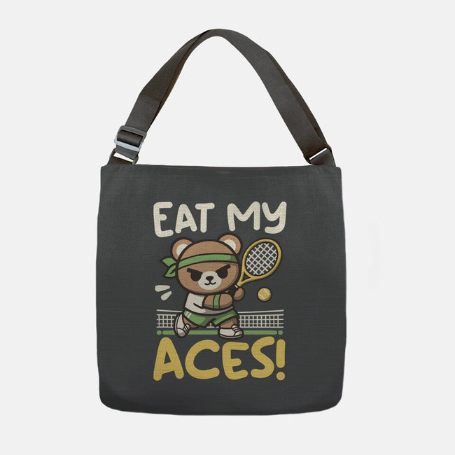 Eat My Aces-None-Adjustable Tote-Bag-NemiMakeit