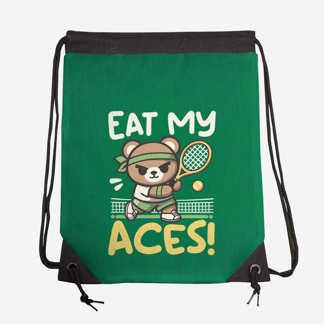 Eat My Aces-None-Drawstring-Bag-NemiMakeit