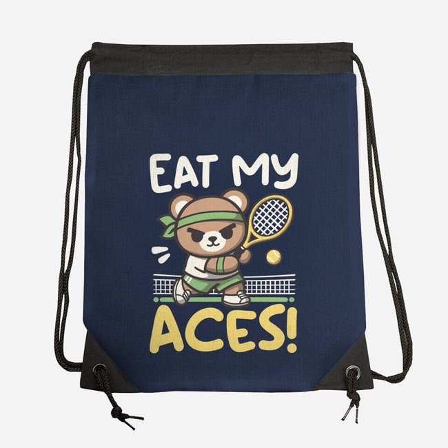 Eat My Aces-None-Drawstring-Bag-NemiMakeit