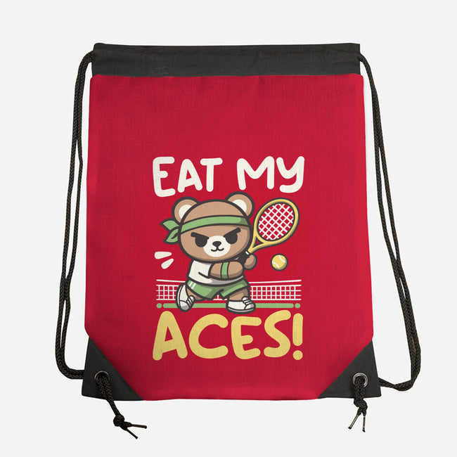 Eat My Aces-None-Drawstring-Bag-NemiMakeit