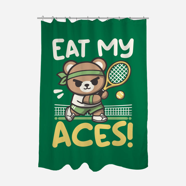 Eat My Aces-None-Polyester-Shower Curtain-NemiMakeit