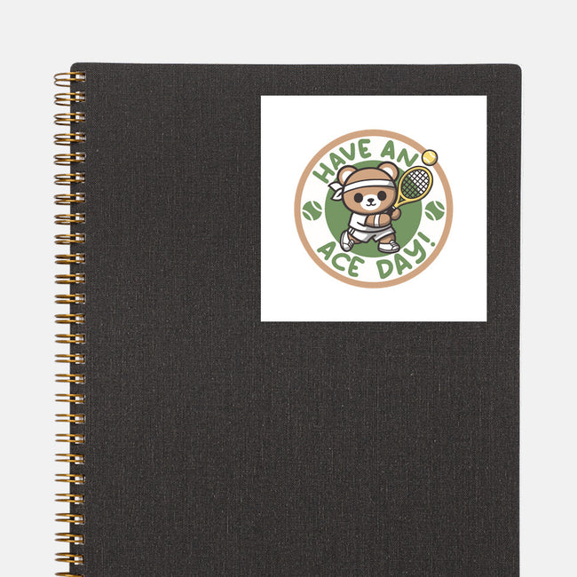 Have An Ace Day-None-Glossy-Sticker-NemiMakeit