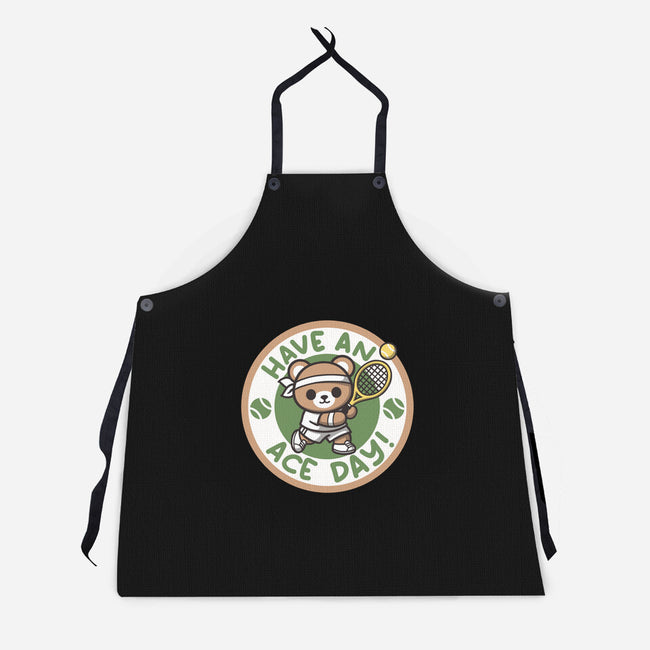 Have An Ace Day-Unisex-Kitchen-Apron-NemiMakeit