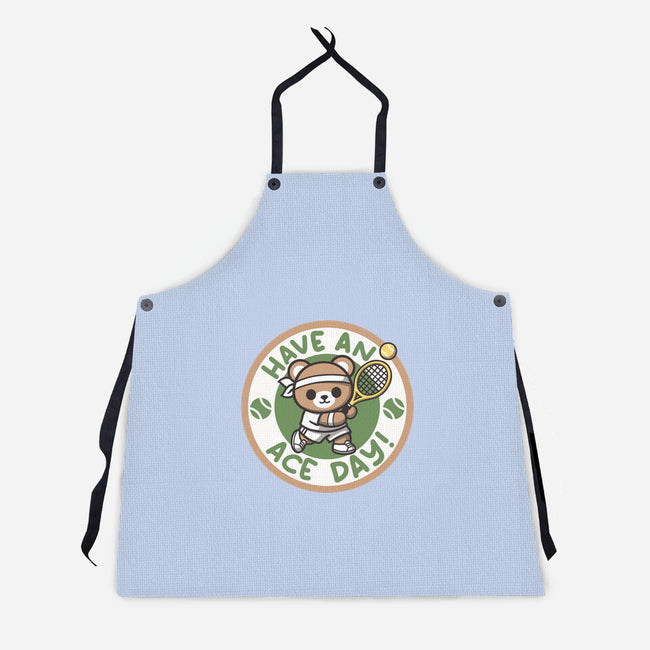Have An Ace Day-Unisex-Kitchen-Apron-NemiMakeit