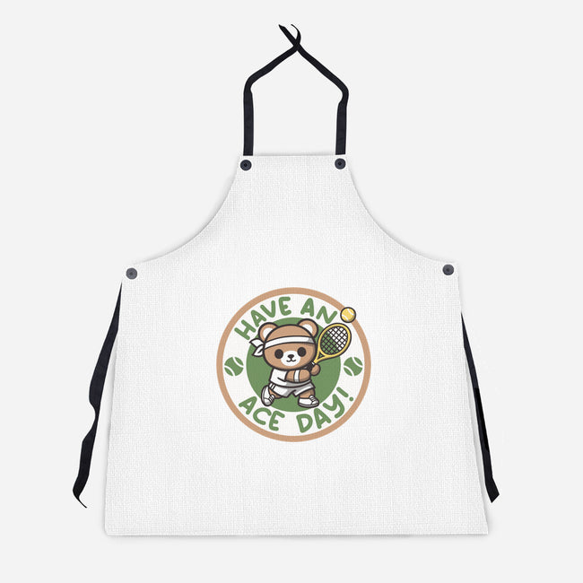 Have An Ace Day-Unisex-Kitchen-Apron-NemiMakeit