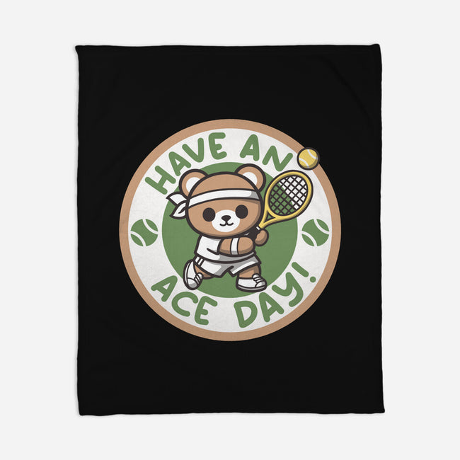 Have An Ace Day-None-Fleece-Blanket-NemiMakeit