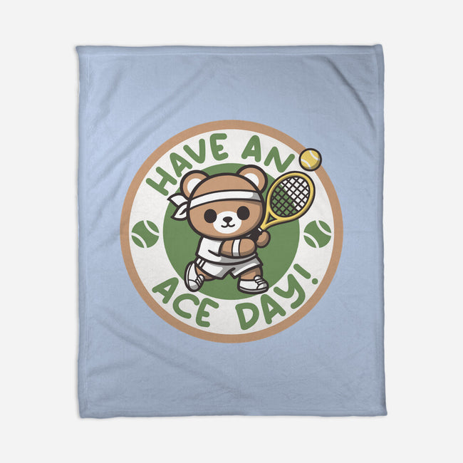 Have An Ace Day-None-Fleece-Blanket-NemiMakeit