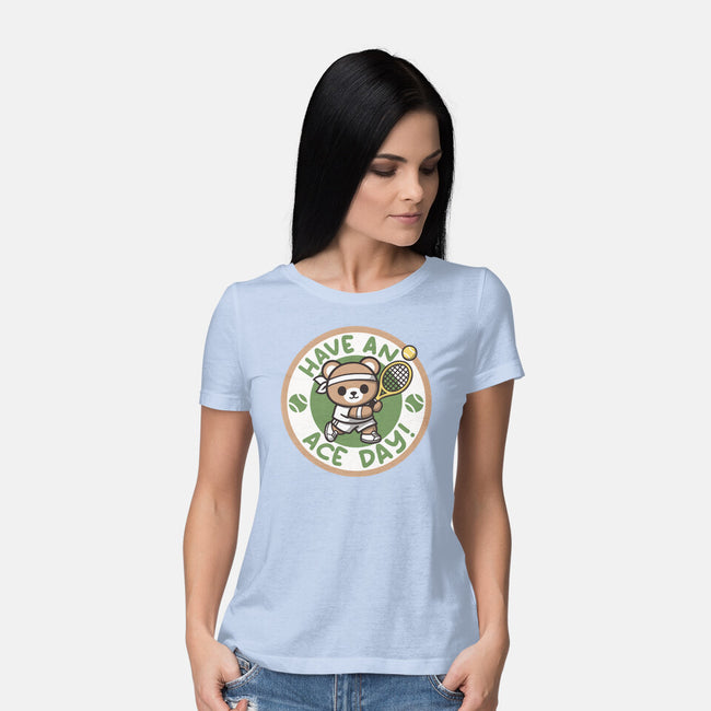 Have An Ace Day-Womens-Basic-Tee-NemiMakeit