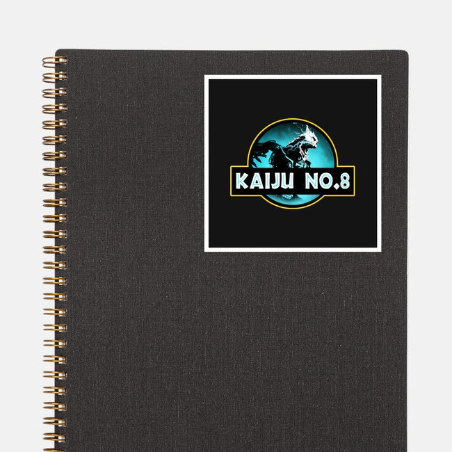 Kaiju Number Eight-None-Glossy-Sticker-Wookie Mike