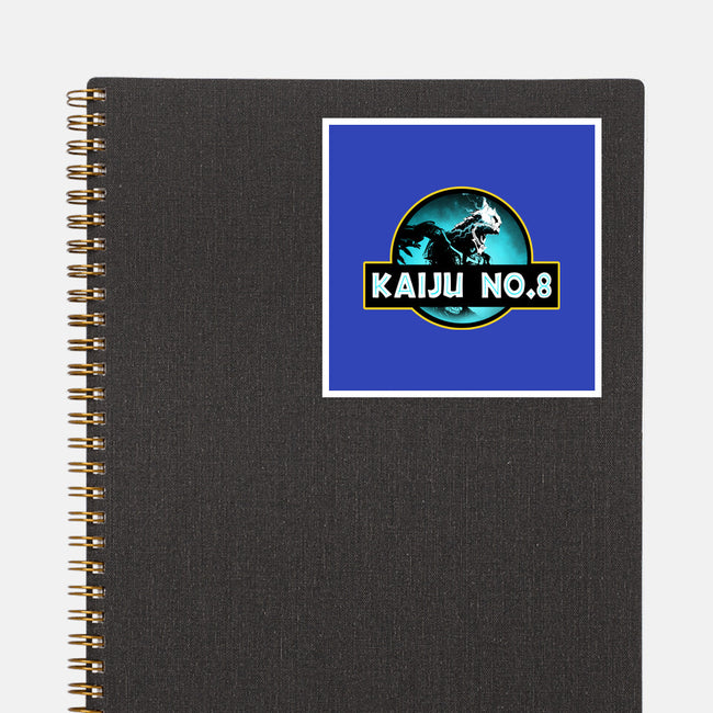 Kaiju Number Eight-None-Glossy-Sticker-Wookie Mike