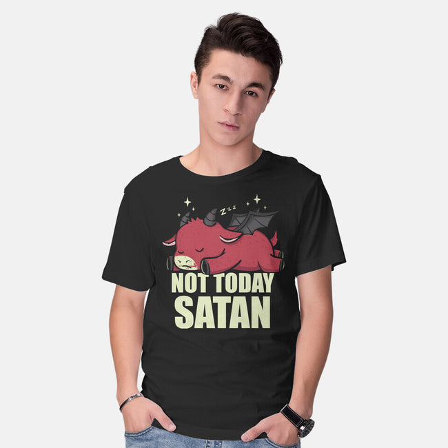 Please Not Today-Mens-Basic-Tee-turborat14