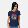 Please Not Today-Womens-Basic-Tee-turborat14