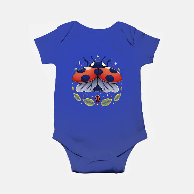 Ladybug Magic-Baby-Basic-Onesie-Vallina84