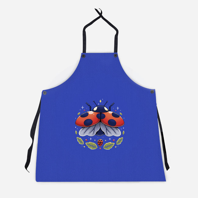 Ladybug Magic-Unisex-Kitchen-Apron-Vallina84