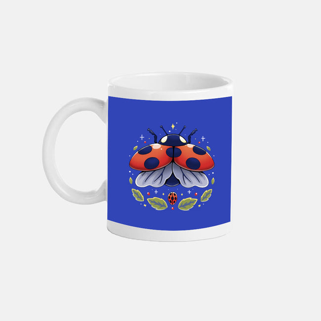 Ladybug Magic-None-Mug-Drinkware-Vallina84