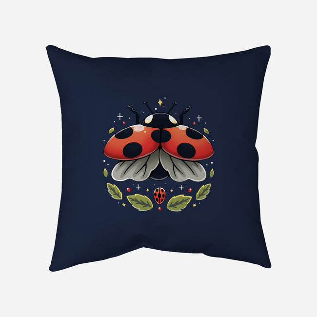 Ladybug Magic-None-Removable Cover w Insert-Throw Pillow-Vallina84