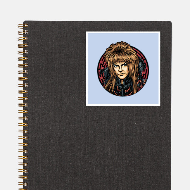 King Of The Maze-None-Glossy-Sticker-glitchygorilla