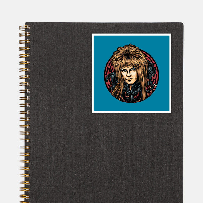 King Of The Maze-None-Glossy-Sticker-glitchygorilla