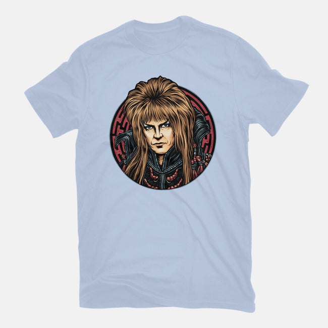 King Of The Maze-Womens-Fitted-Tee-glitchygorilla