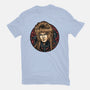 King Of The Maze-Womens-Fitted-Tee-glitchygorilla
