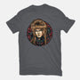 King Of The Maze-Womens-Fitted-Tee-glitchygorilla