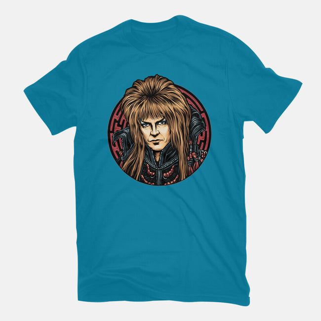 King Of The Maze-Womens-Fitted-Tee-glitchygorilla