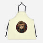 King Of The Maze-Unisex-Kitchen-Apron-glitchygorilla