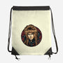 King Of The Maze-None-Drawstring-Bag-glitchygorilla