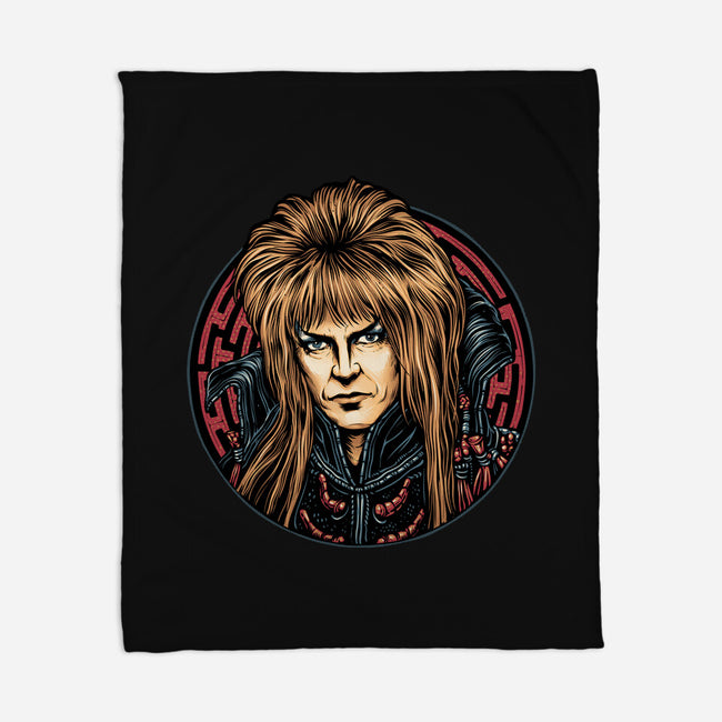King Of The Maze-None-Fleece-Blanket-glitchygorilla