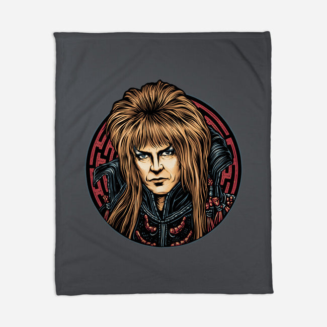 King Of The Maze-None-Fleece-Blanket-glitchygorilla