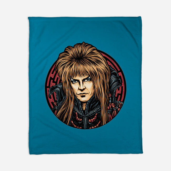 King Of The Maze-None-Fleece-Blanket-glitchygorilla
