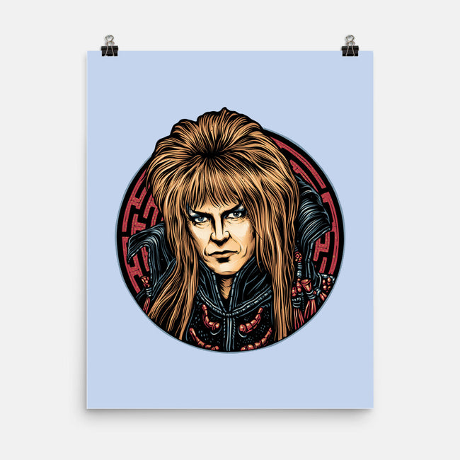 King Of The Maze-None-Matte-Poster-glitchygorilla