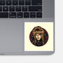 King Of The Maze-None-Glossy-Sticker-glitchygorilla