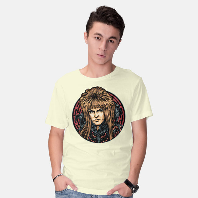 King Of The Maze-Mens-Basic-Tee-glitchygorilla