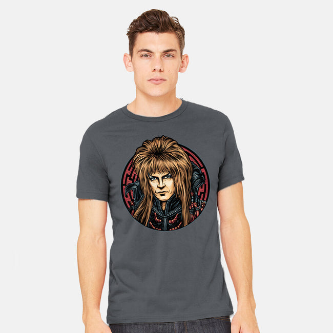 King Of The Maze-Mens-Heavyweight-Tee-glitchygorilla