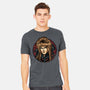 King Of The Maze-Mens-Heavyweight-Tee-glitchygorilla