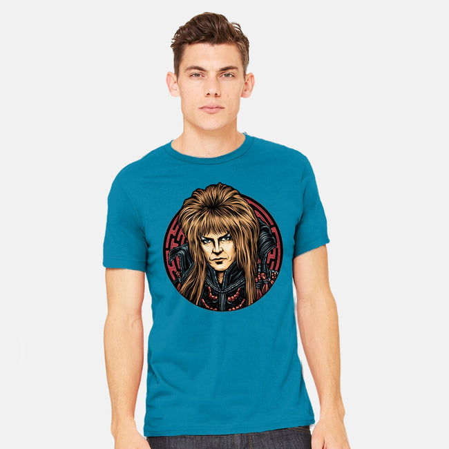 King Of The Maze-Mens-Heavyweight-Tee-glitchygorilla