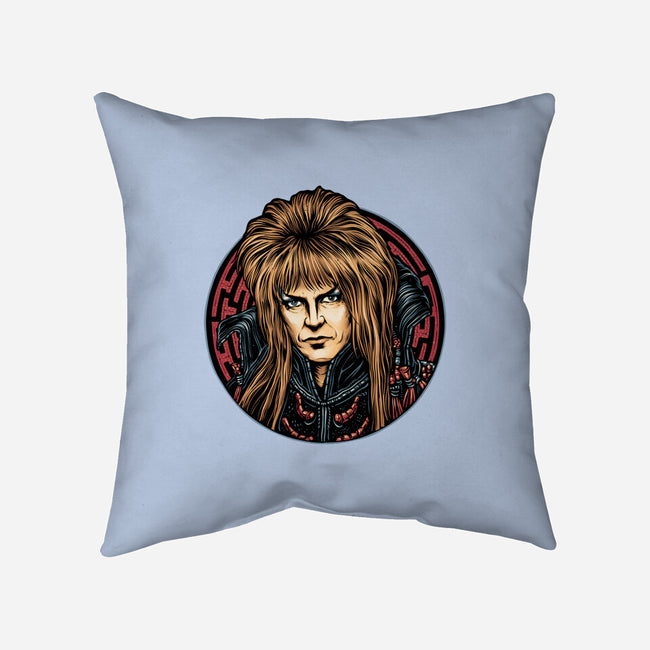 King Of The Maze-None-Removable Cover w Insert-Throw Pillow-glitchygorilla